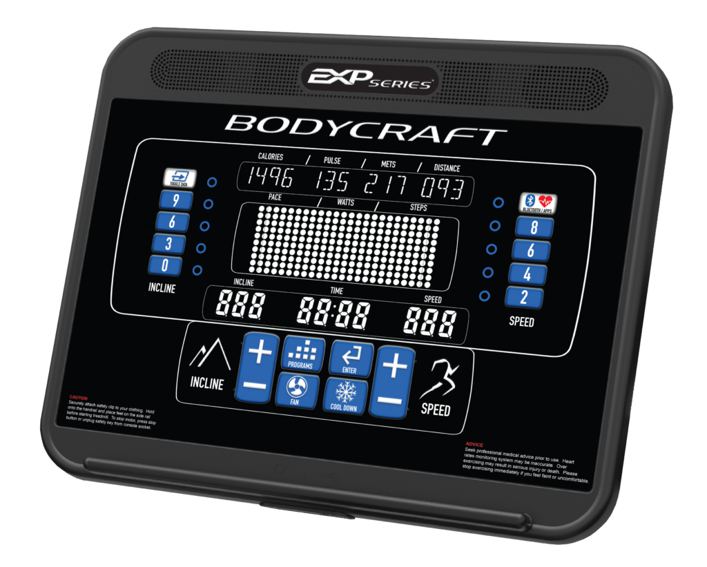 Bodycraft EXP Touch LED Console